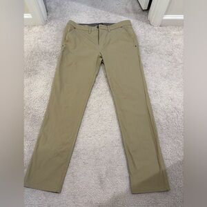 Express Men's 34 x 32 Khaki Chinos